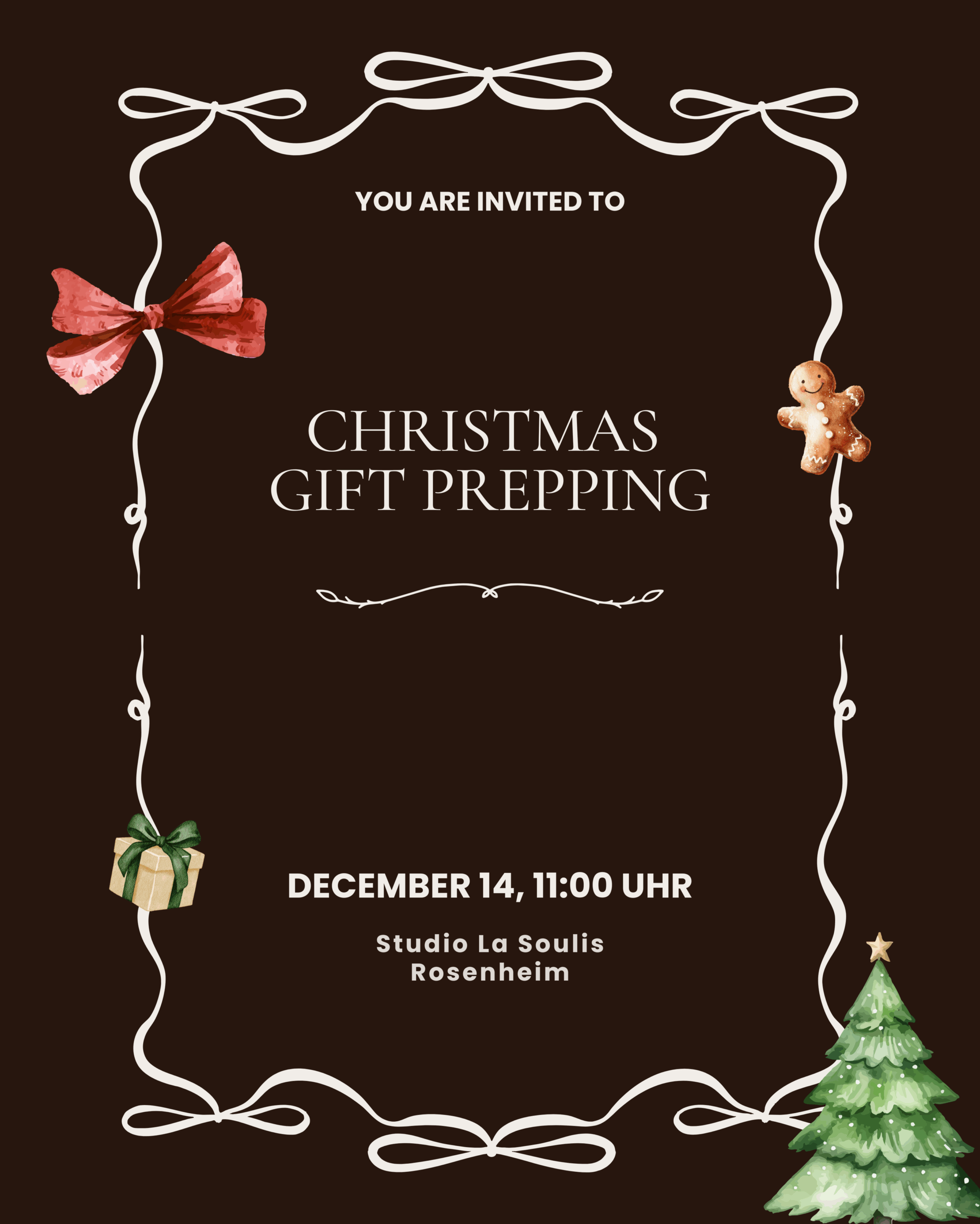 Christmas Gift Prepping ✨